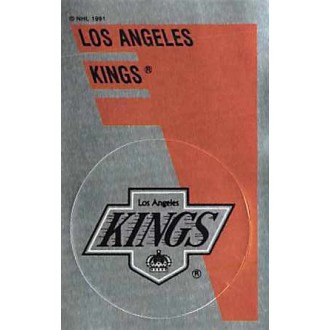 Řadové karty - Los Angeles Kings Logo - 1991-92 Panini Stickers No.155