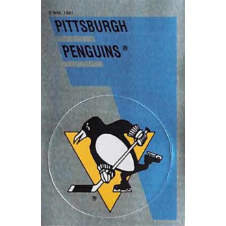 Řadové karty - Pittsburgh Penguins Logo - 1991-92 Panini Stickers No.168