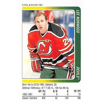 Řadové karty - Norwood Lee - 1991-92 Panini Stickers No.214