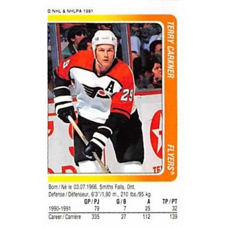 Řadové karty - Carkner Terry - 1991-92 Panini Stickers No.235