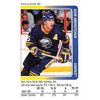 Řadové karty - Andreychuk Dave - 1991-92 Panini Stickers No.309