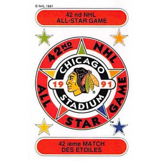 Řadové karty - All-Star Game Logo - 1991-92 Panini Stickers No.326