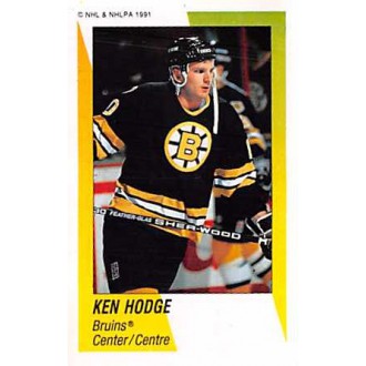 Řadové karty - Hodge Ken - 1991-92 Panini Stickers No.341