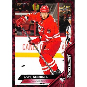 Paralelní karty - Nestrašil Andrej - 2016-17 Compendium Red No.53
