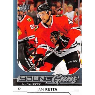Řadové karty - Rutta Jan - 2017-18 Upper Deck Young Guns No.452