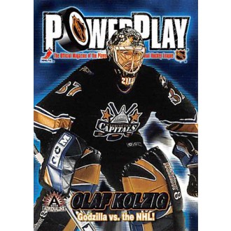 Insertní karty - Kolzig Olaf - 2001-02 Adrenaline Power Play No.36