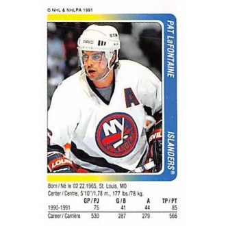Řadové karty - LaFontaine Pat - 1991-92 Panini Stickers No.243