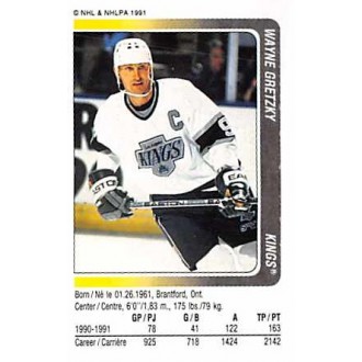 Řadové karty - Gretzky Wayne - 1991-92 Panini Stickers No.78