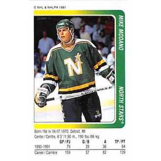 Řadové karty - Modano Mike - 1991-92 Panini Stickers No.116