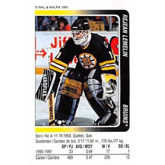 Řadové karty - Lemelin Rejean - 1991-92 Panini Stickers No.172
