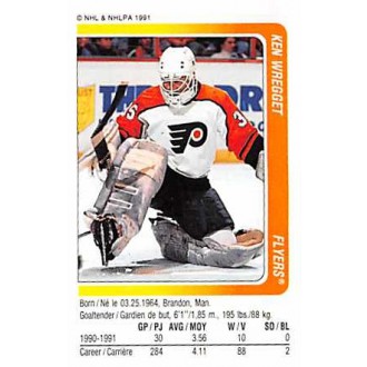 Řadové karty - Wregget Ken - 1991-92 Panini Stickers No.236