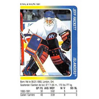 Řadové karty - Hackett Jeff - 1991-92 Panini Stickers No.240