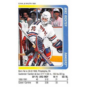 Řadové karty - Richter Mike - 1991-92 Panini Stickers No.290