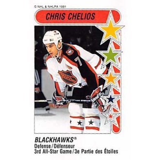 Řadové karty - Chelios Chris - 1991-92 Panini Stickers No.329