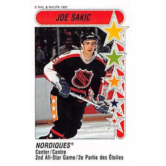 Řadové karty - Sakic Joe - 1991-92 Panini Stickers No.334