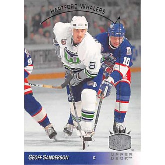 Insertní karty - Sanderson Geoff - 1993-94 Upper Deck SP Inserts No.65