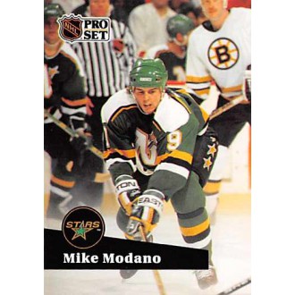 Řadové karty - Modano Mike - 1991-92 Pro Set French No.105