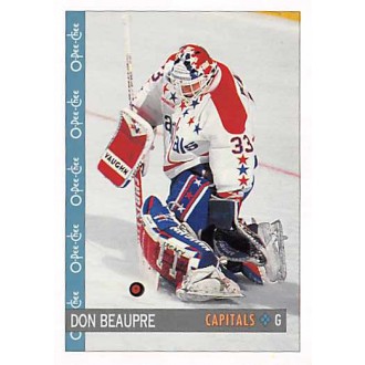 Řadové karty - Beaupre Don - 1992-93 O-Pee-Chee No.28
