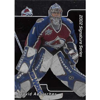 Řadové karty - Aebischer David - 2001-02 BAP Signature Series No.180