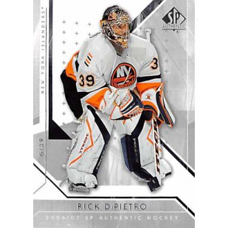 Řadové karty - DiPietro Rick - 2006-07 SP Authentic No.41