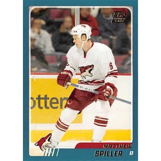 Řadové karty - Spiller Matthew - 2003-04 Topps Traded & Rookies No.TT134