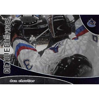 Řadové karty - Cloutier Dan - 2001-02 Between The Pipes No.165