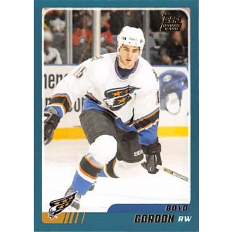 Řadové karty - Gordon Boyd - 2003-04 Topps Traded & Rookies No.TT143