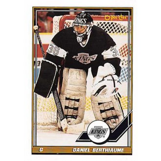 Řadové karty - Berthiaume Daniel - 1991-92 O-Pee-Chee No.313