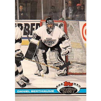 Řadové karty - Berthiaume Daniel - 1991-92 Stadium Club No.290