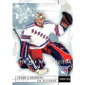 Řadové karty - Blackburn Dan, LaBarbera Jason - 2002-03 Mask Collection No.56