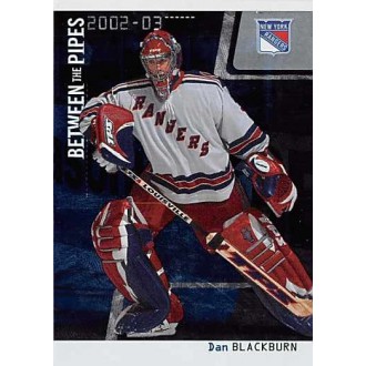 Řadové karty - Blackburn Dan - 2002-03 Between The Pipes No.6