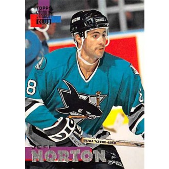 Řadové karty - Norton Jeff - 1994-95 Stadium Club No.86