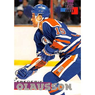 Řadové karty - Olausson Fredrik - 1994-95 Stadium Club No.198