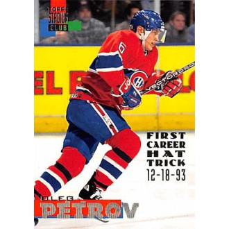 Řadové karty - Petrov Oleg - 1994-95 Stadium Club No.241