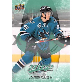 Paralelní karty - Hertl Tomáš - 2016-17 MVP Green Script No.179