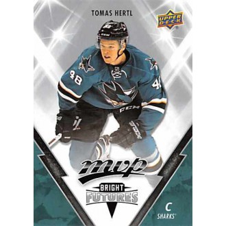 Insertní karty - Hertl Tomáš - 2017-18 MVP Bright Futures No.BF28