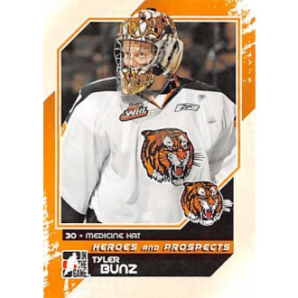 Řadové karty - Bunz Tyler - 2010-11 ITG Heroes and Prospects No.78