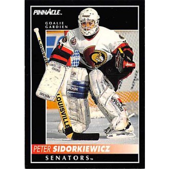 Řadové karty - Sidorkiewicz Peter - 1992-93 Pinnacle Canadian No.371