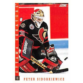 Řadové karty - Sidorkiewicz Peter - 1993-94 Score Canadian No.102