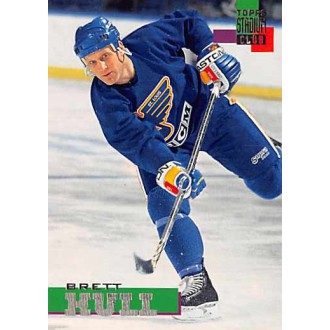 Řadové karty - Hull Brett - 1994-95 Stadium Club No.100