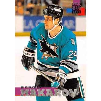 Řadové karty - Makarov Sergei - 1994-95 Stadium Club No.123