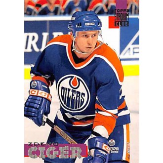 Řadové karty - Cíger Zdeno - 1994-95 Stadium Club No.229