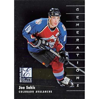 Řadové karty - Sakic Joe - 1997-98 Donruss Elite No.115