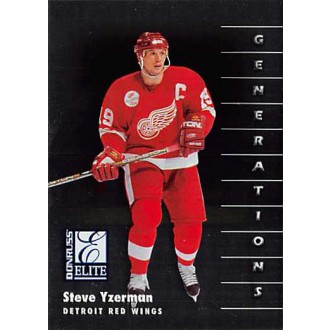 Řadové karty - Yzerman Steve - 1997-98 Donruss Elite No.122