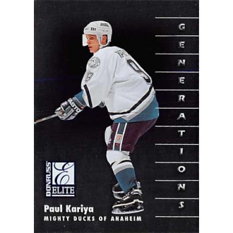 Řadové karty - Kariya Paul - 1997-98 Donruss Elite No.136