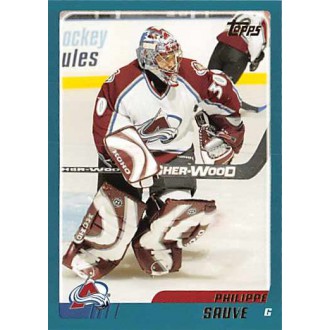 Řadové karty - Sauve Philippe - 2003-04 Topps Traded & Rookies No.TT38