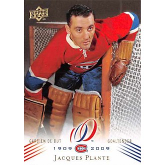Řadové karty - Plante Jacques - 2008-09 Upper Deck Montreal Canadiens Centennial No.33