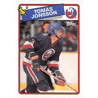 Řadové karty - Jonsson Tomas - 1988-89 Topps No.108