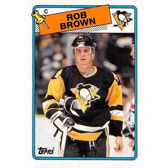 Řadové karty - Brown Rob - 1988-89 Topps No.109