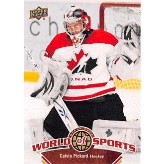 Řadové karty - Pickard Calvin - 2010-11 Upper Deck World of Sports No.185